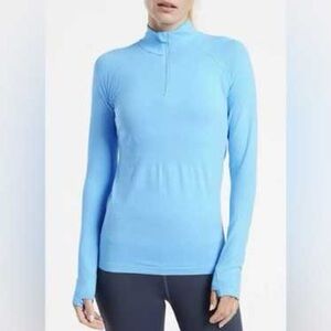Athleta Women’s Momentum 1/2 Zip Solid Long Sleeve Pullover Size XL NWT!